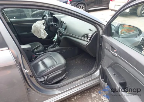 2017 Hyundai Elantra Limited z USA, uszkodzony, nr VIN KMHD84LF1HU354241